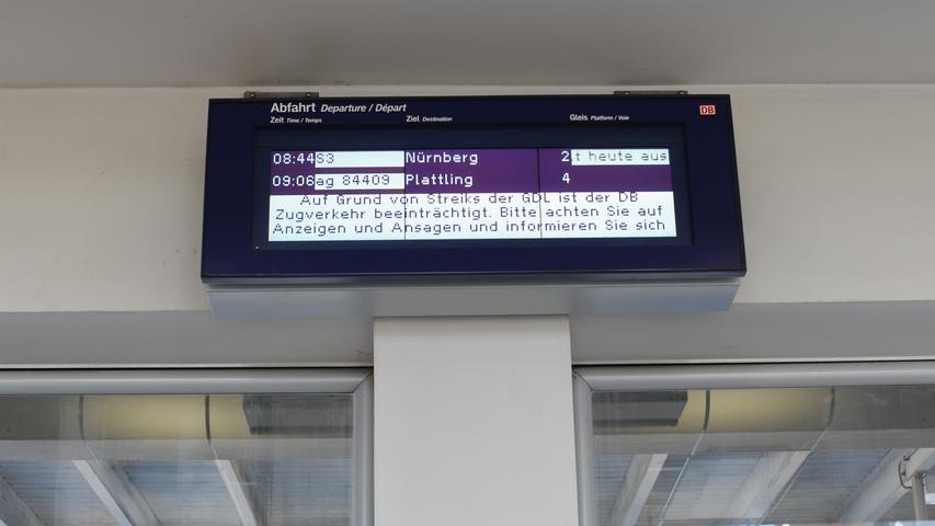 Der längste Tarifstreit in der Geschichte der Deutschen Bahn stellt auch die Nerven der Fahrgäste auf die Probe. An mehreren Tagen im April und Mai fährt nur rund die Hälfte der S3-Züge zwischen Neumarkt und Nürnberg. Dann endlich einigt sich die Gewerkschaft der Lokführer nach einem Jahr Arbeitskampf mit der Bahn.