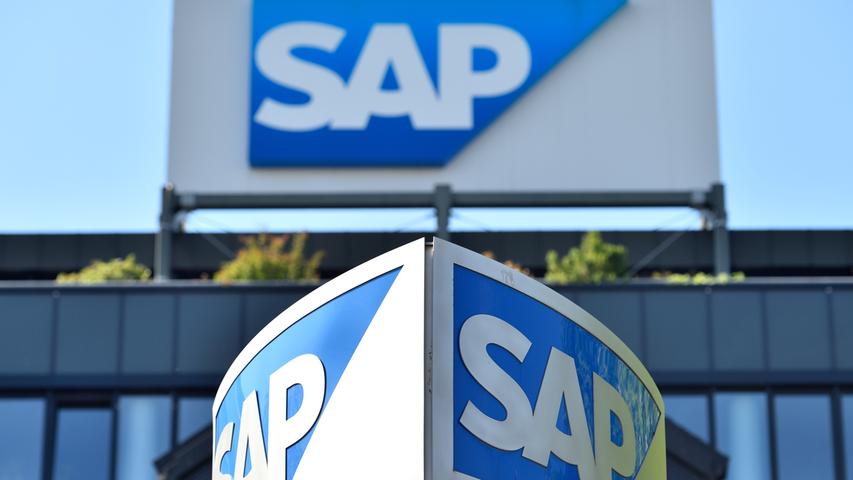 SAP steht mit einem Wert von 90 Milliarden Euro auf Platz 73.