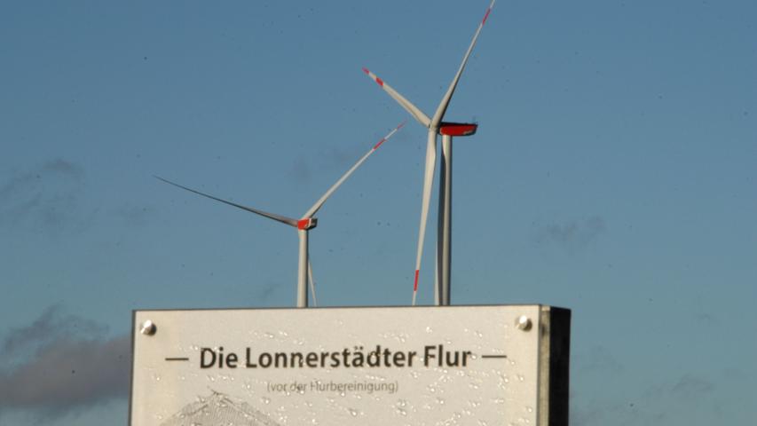 Rückblick: Die Lonnerstadter Windräder im Bau