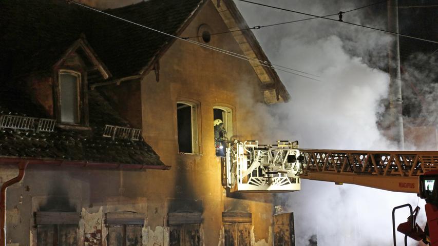 Ehemaliges Zollhaus in Erlenstegen brannte