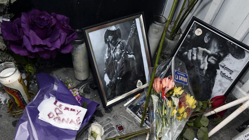 Die Welt Nimmt Abschied Von Motorhead Star Lemmy Kilmister