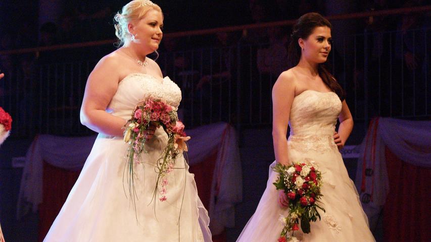 Anziehendes für Braut und Bräutigam: Die Hochzeitsmesse mit Brautmodenschau in Wachenroth informierte Paare über die neuesten Trends.