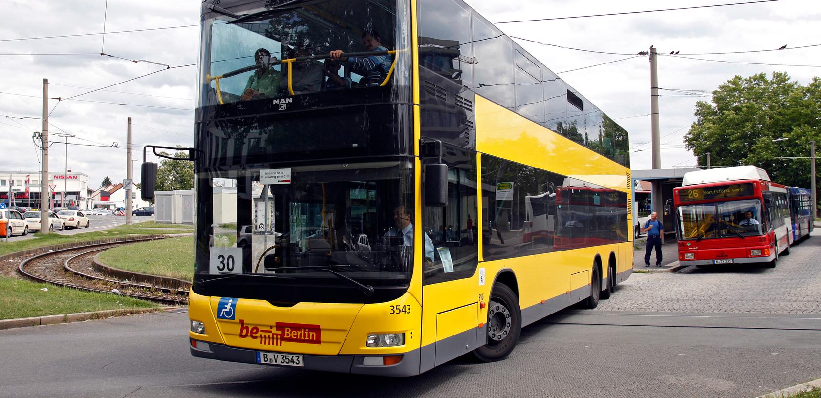 VAG überlegt Kauf von Doppeldeckerbussen