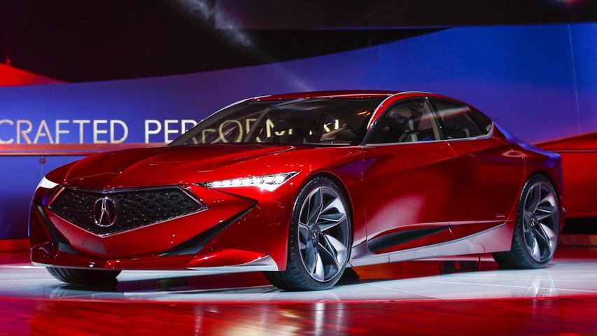 Der Konzeptwagen "Precision" von Hondas Nobeltochter Acura soll den deutschen Sportwagen Konkurrenz machen - hierzulande wird man ihn eher nicht finden.