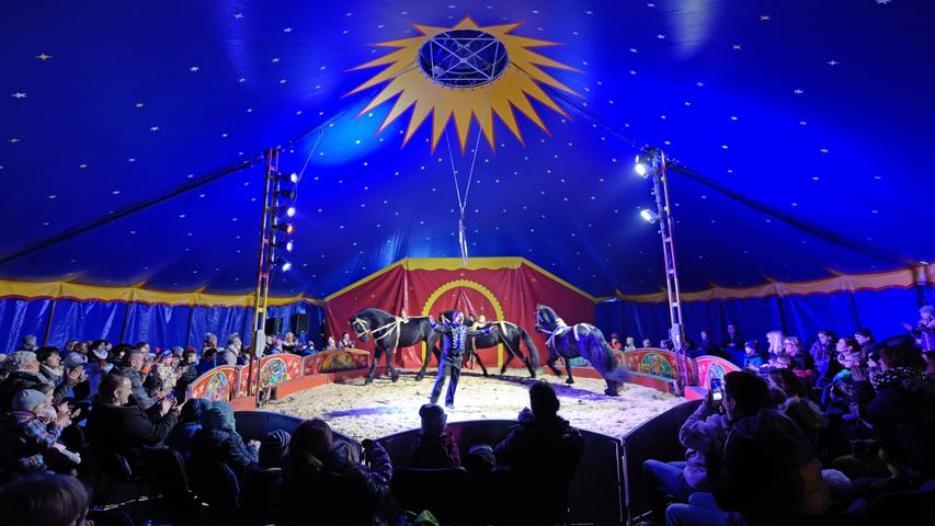 Circus Renz verzückt die Weisendorfer Kinder