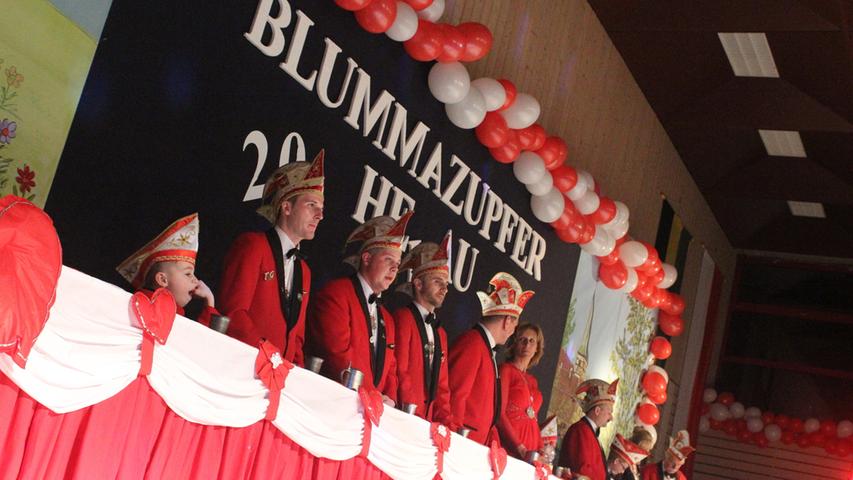 Blummazupfer Weisendorf tanzten Polonaise