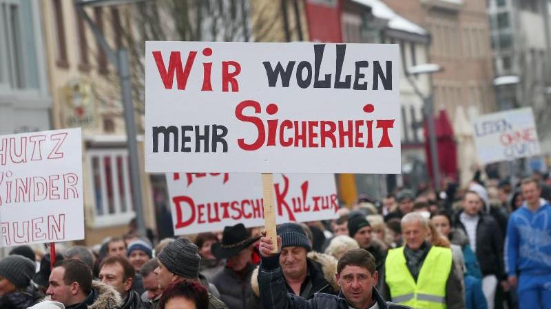 In zahlreichen deutschen Städten waren Russlanddeutsche nach der angeblichen Vergewaltigung auf die Straße gegangen.