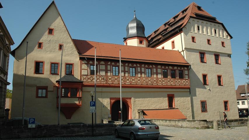 Im Herzen der historischen Altstadt Forchheims liegt die sogenannte "Kaiserpfalz", erbaut im späten 14. Jahrhundert vom  Bamberger Bischof Lambert von Brunn.
