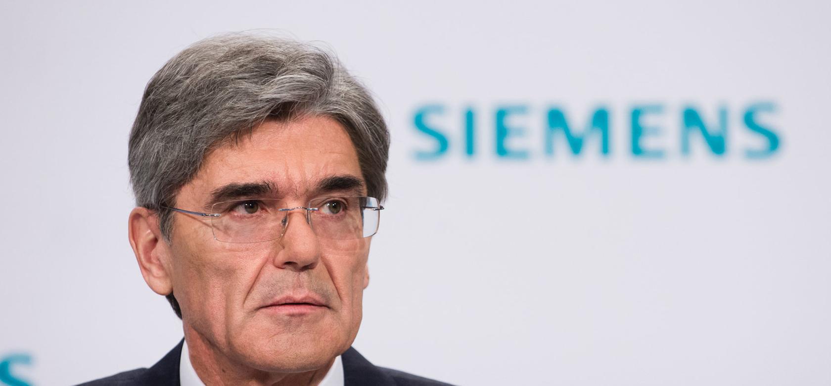 Joe Kaeser erwartet "ein vergleichsweise gutes Jahr für Siemens".