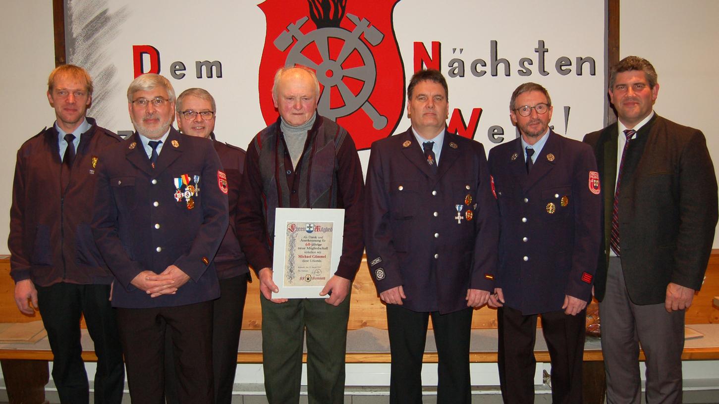 Feuerwehr Kemnath dankt Kommandant Ernst Rötzer