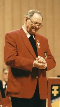 1995 gab Gründer und Dirigent Franz Xaver Scheuerlein die Werkvolkkapelle in jüngere Hände. Bei seiner Verabschiedung ...