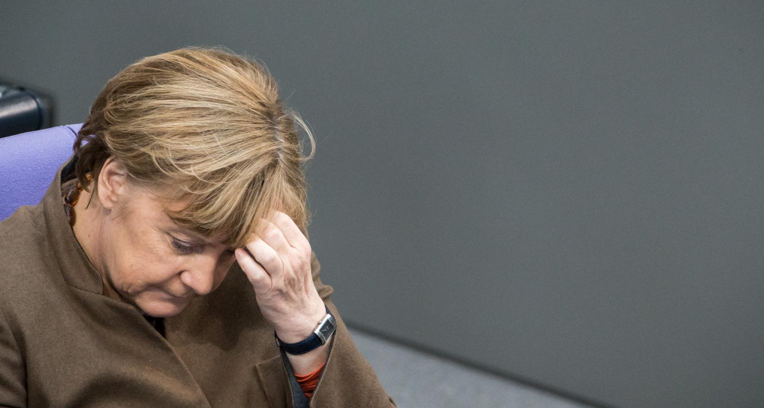 In Deutschland on top, im Landkreis Roth ein Flop: Angela Merkel.
