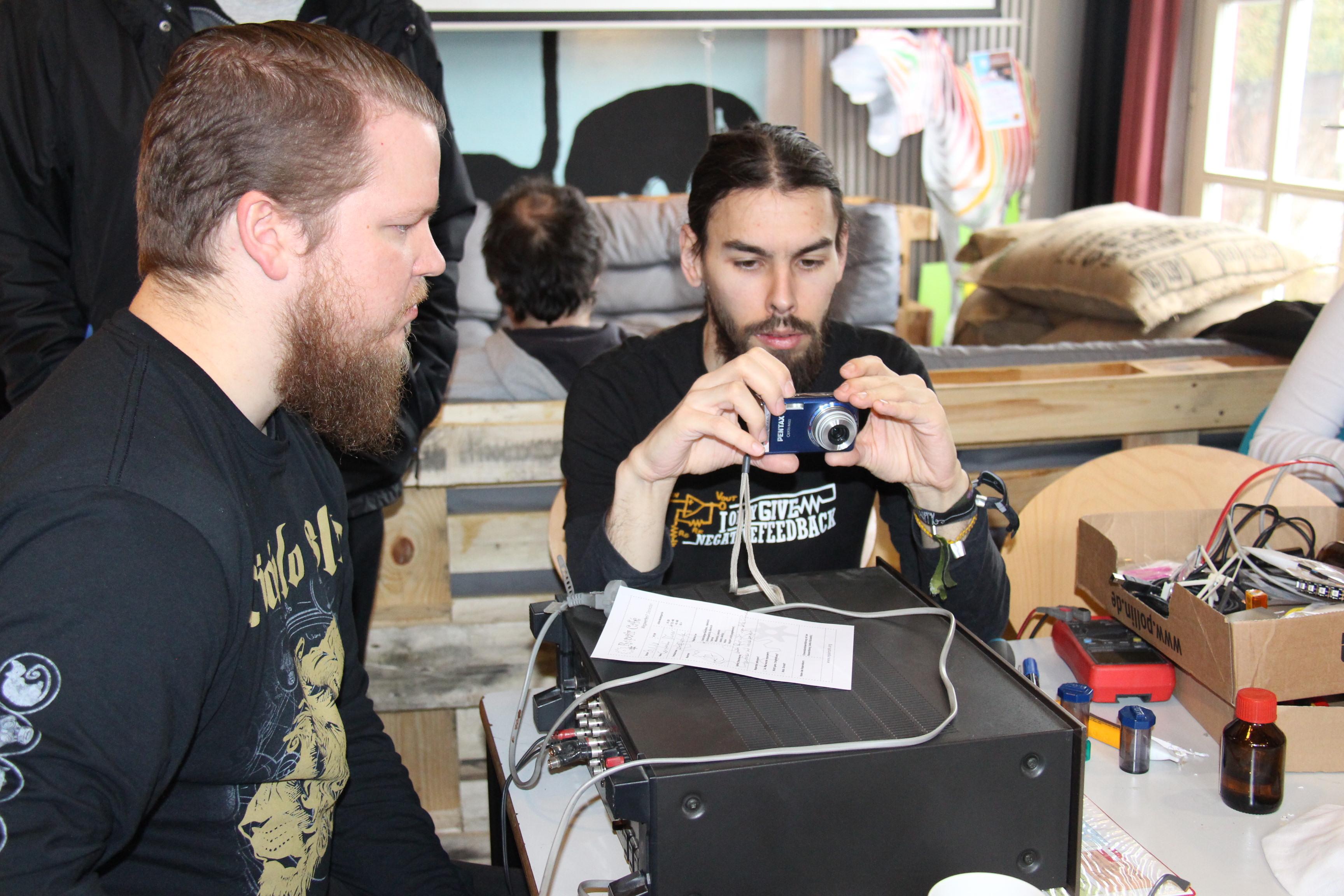 Reger Betrieb beim Reparatur-Café