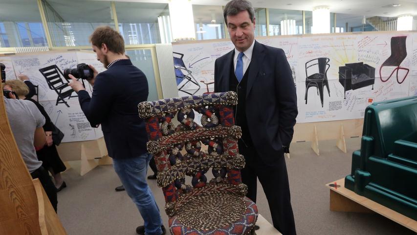 Thron, Sessel und Holzstühle: Ausstellung in Nürnberg zeigt Sitz-Schätze