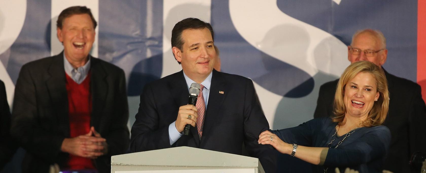 Der erzkonservative Präsidentschaftskandidat der Republikanter, Ted Cruz, siegte in Iowa.