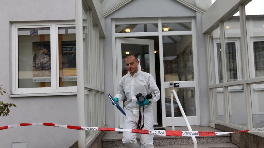 Banküberfall in Hausen: Täter flüchtete im Auto nach Nürnberg