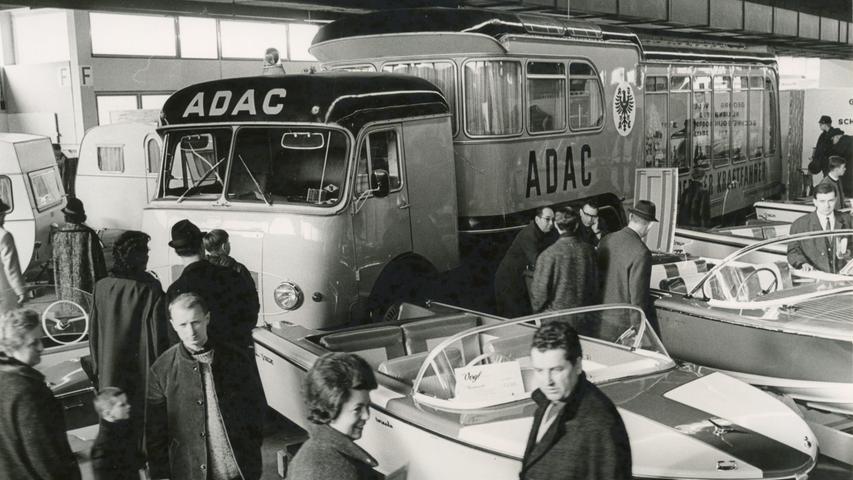 Auch der ADAC war auf der ersten Urlaubsmesse in Nürnberg vertreten.