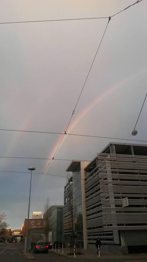 Vielen Dank an Facebook-Userin Elsbeth Serious für diesen Regenbogen.