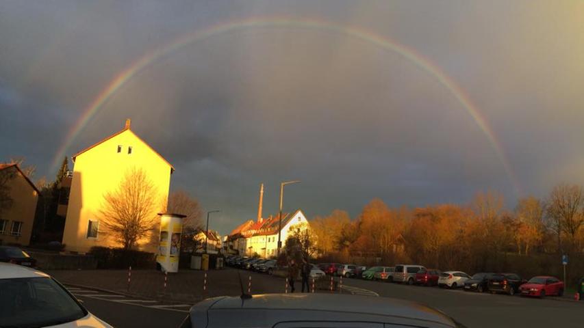 Danke an Facebook-Userin Le La für diesen Regenbogen.