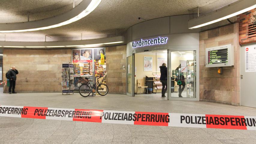 Qualm in U-Bahnbereich: Feuerwehreinsatz am Fürther Hauptbahnhof