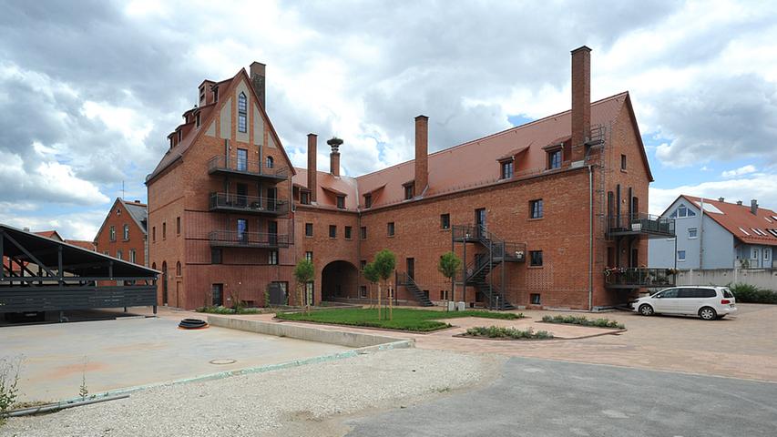 Im denkmalgeschützten ehemaligen Brauereigebäude in Vach sind Lofts entstanden.
