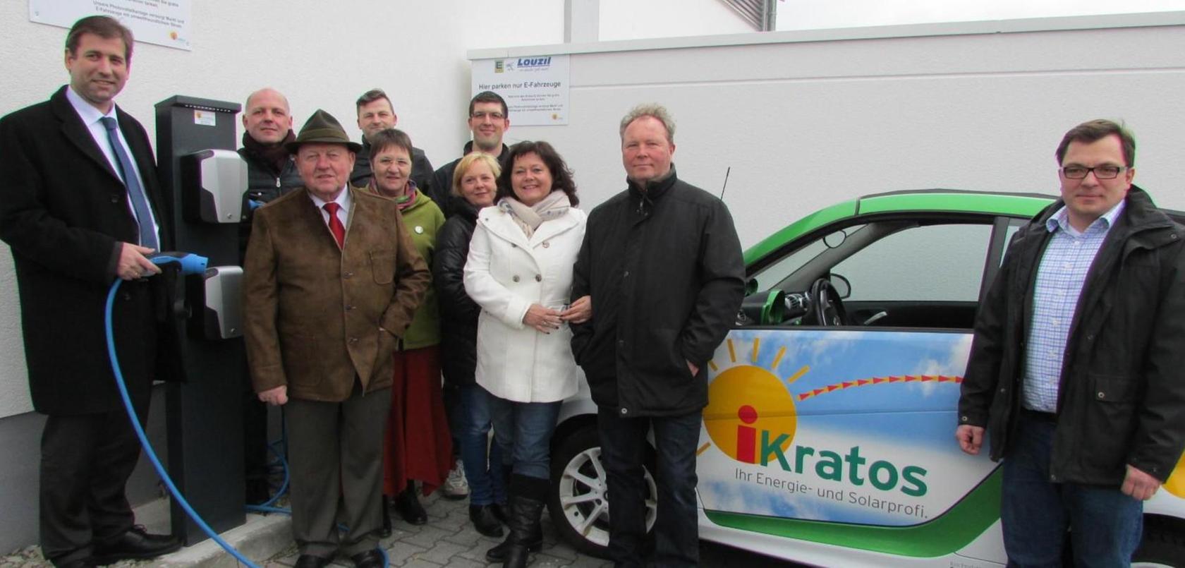 Erste Solartankstelle in Igensdorf