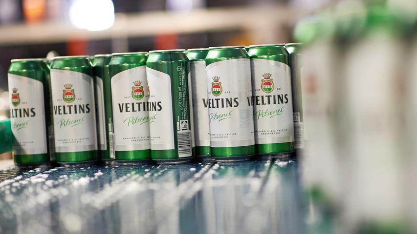 Keine Veränderung für Veltins: Die Brauerei aus Meschede bleibt mit ihrem Bier auf dem vierten Platz. Ein Ausstoß von 2,78 Millionen Hektoliter kann sich aber trotzdem sehen lassen.