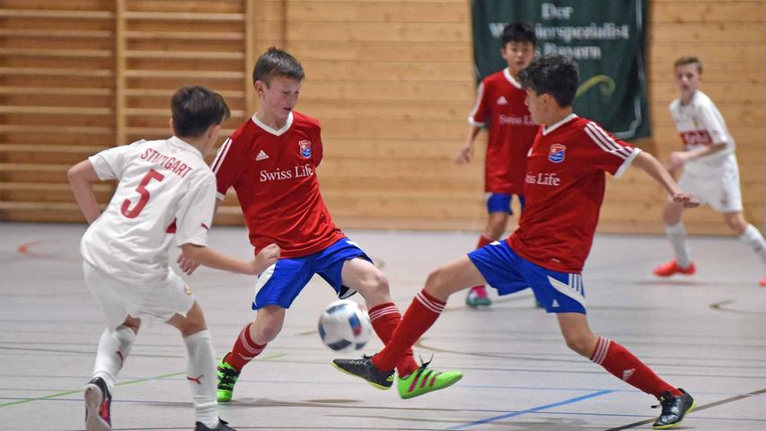 Indoor-Supercup: 11. internationales U13-Fußballturnier in Schwabach