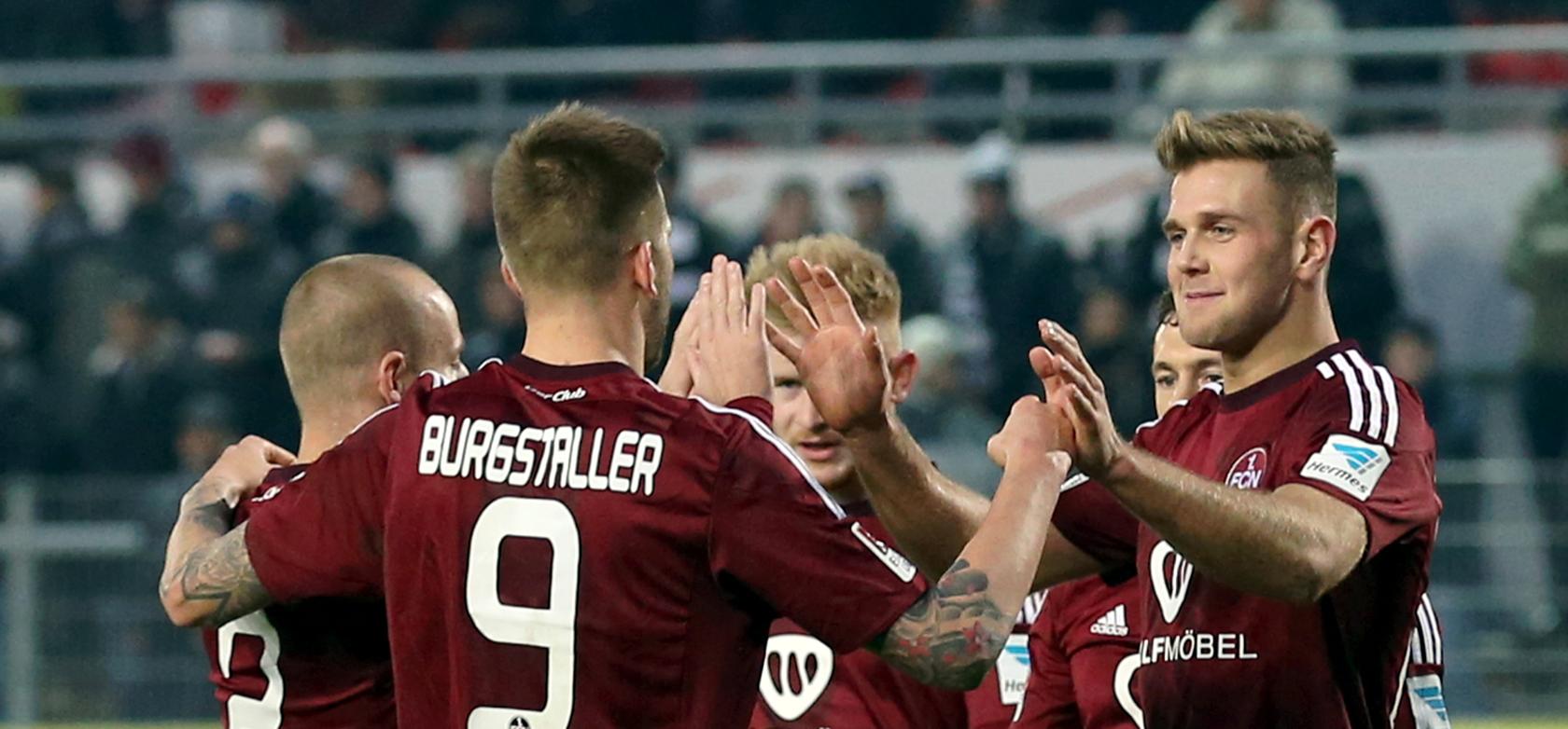 Der 1. FC Nürnberg bleibt durch den 2:0-Erfolg in Sandhausen ein ganz heißer Aufstiegskandidat.