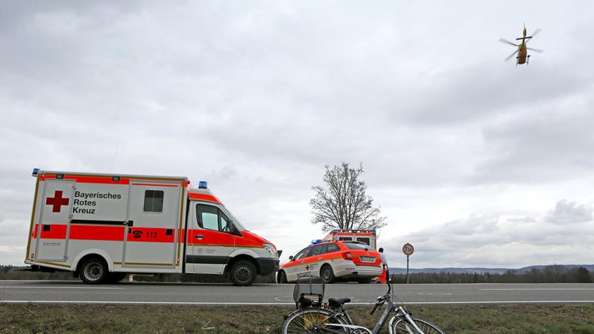 Schwerer Unfall: Radfahrerin von Rettungswagen erfasst