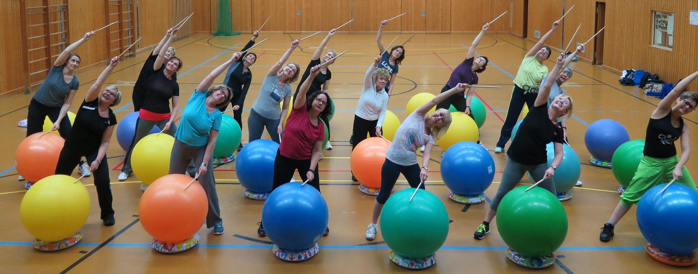 Spaß und Rhythmus „Drums Alive“ in der Waldhalle Nordbayern