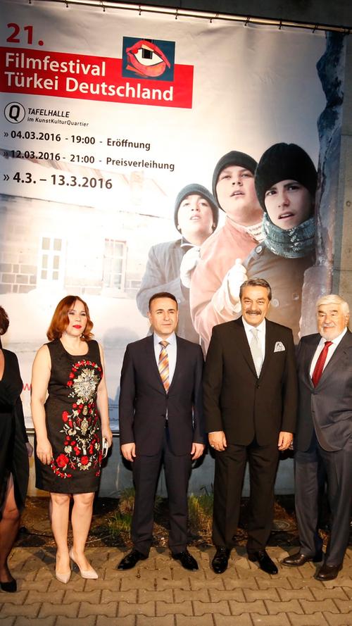 Schaulaufen bei der Eröffnung des deutsch-türkischen Filmfestivals