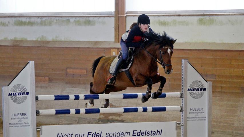Große Sprünge in Neumarkt: Bayerischer Ponykader trainiert