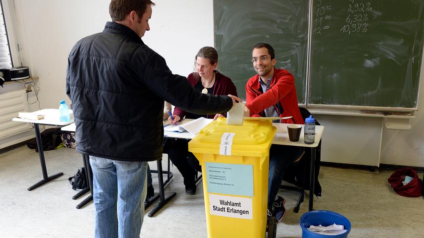 Bis 11.30 Uhr nahmen 6,5 Prozent der Wahlberechtigten am StUB-Bürgerentscheid teil.