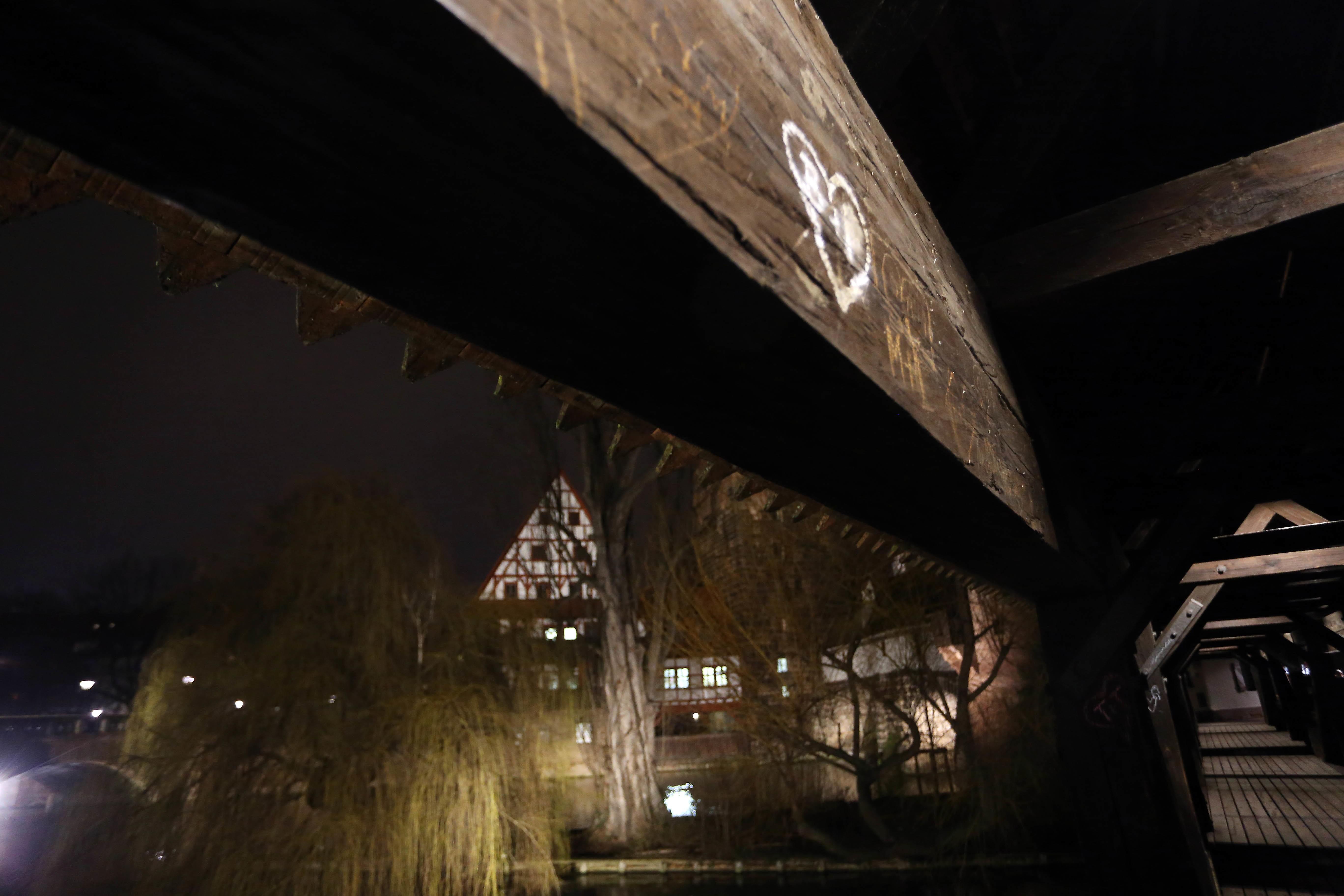 Und hier der Henkersteg, wo...