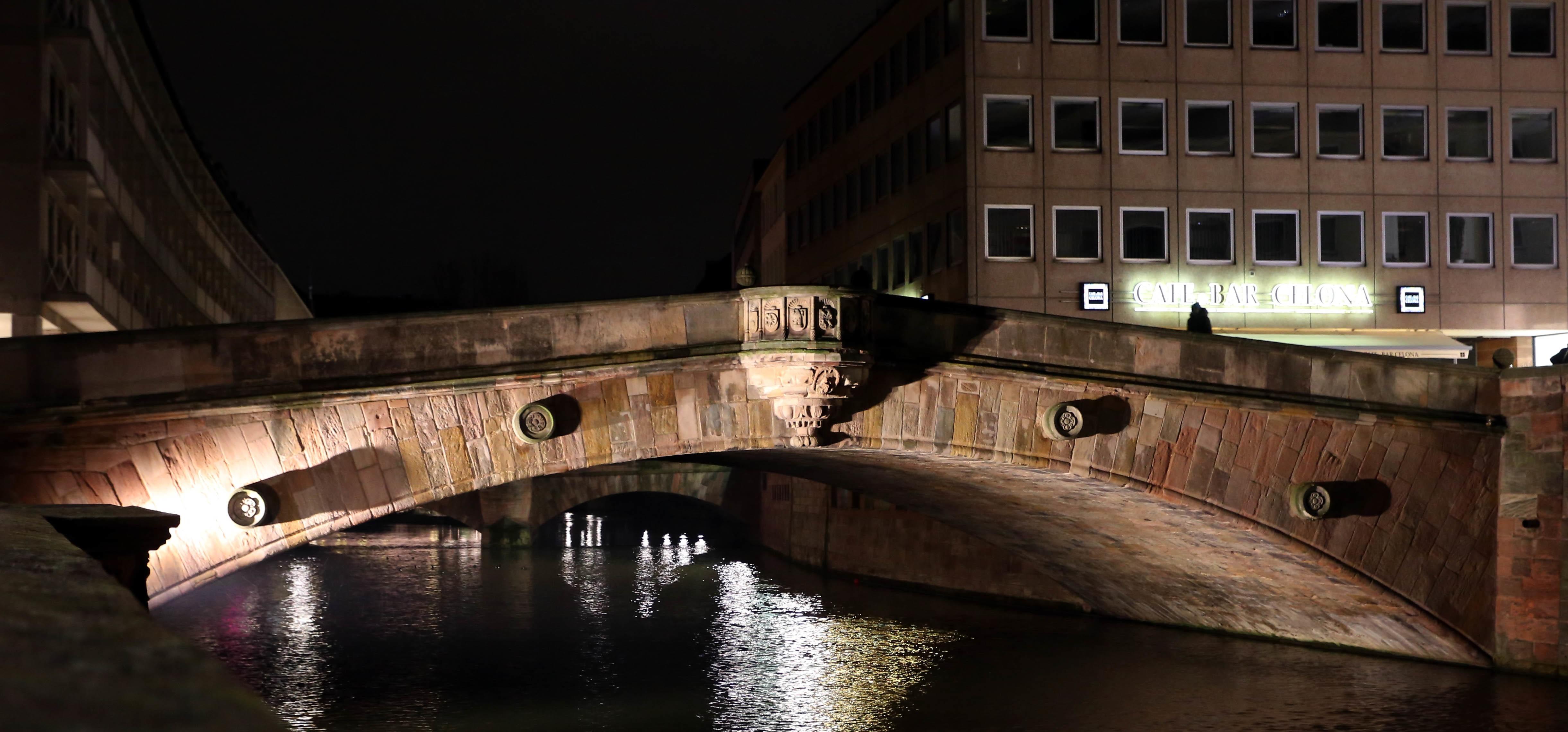 Ein Muss für Touristen: die Fleischbrücke.