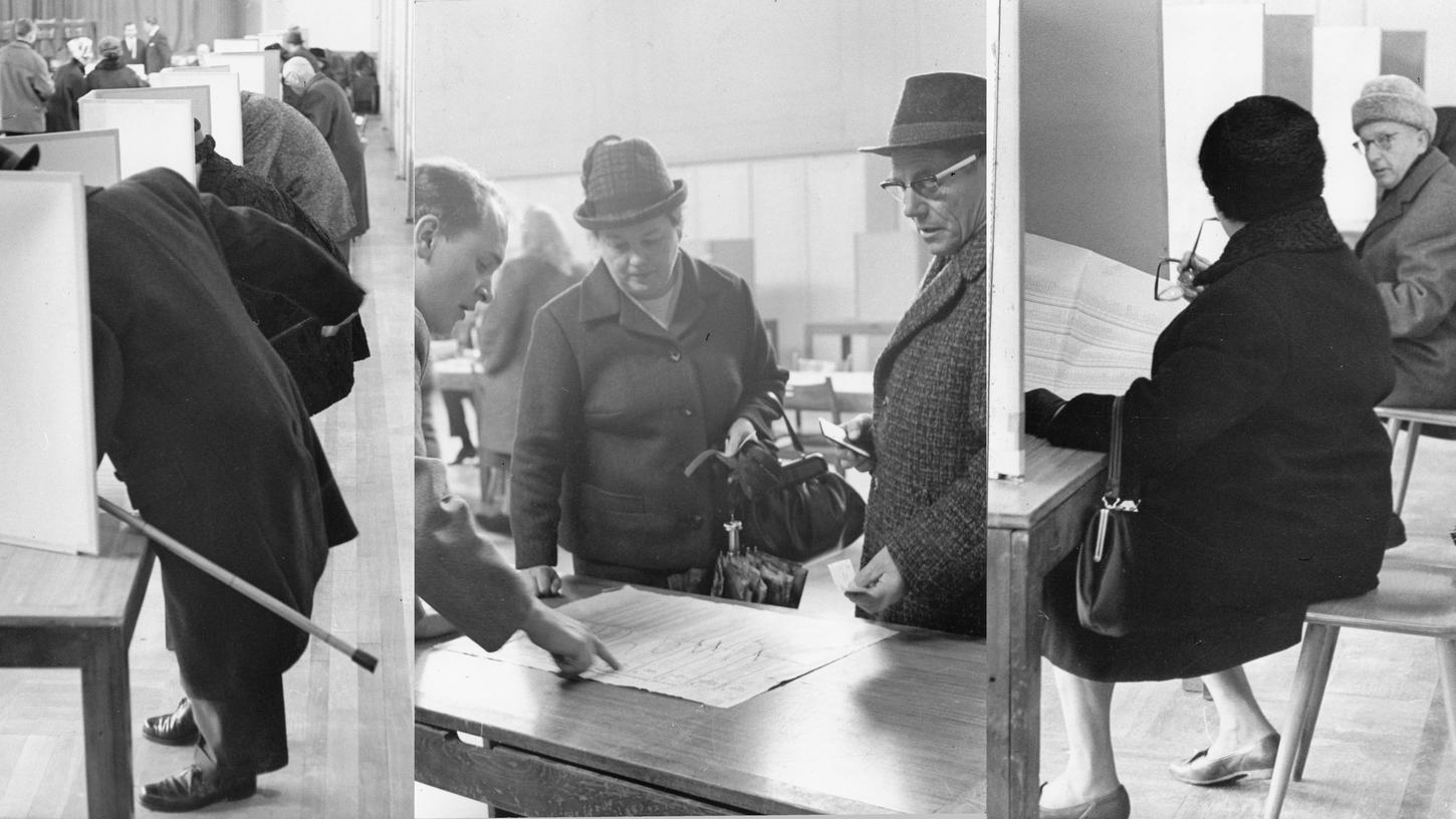 14. März 1966: Eitel Freude bei SPD und CSU