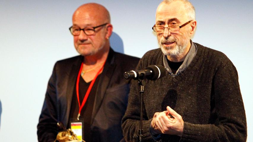 Regisseur Dito Tsintsadze (rechts) gewann für "God of Happiness" den Spezialpreis der Jury.