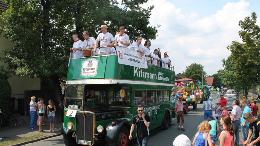Das jährliche Highlight stellt für viele Unterasbacher die viertägige Kirchweih dar, die Menschen aus dem ganzen Landkreis anlockt.
