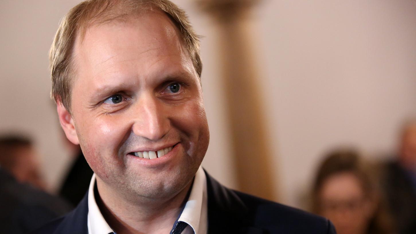 Ulrich Schürr nach der verlorenen Stichwahl von 2016. Ulrich Schürr nach der verlorenen Stichwahl von 2016.