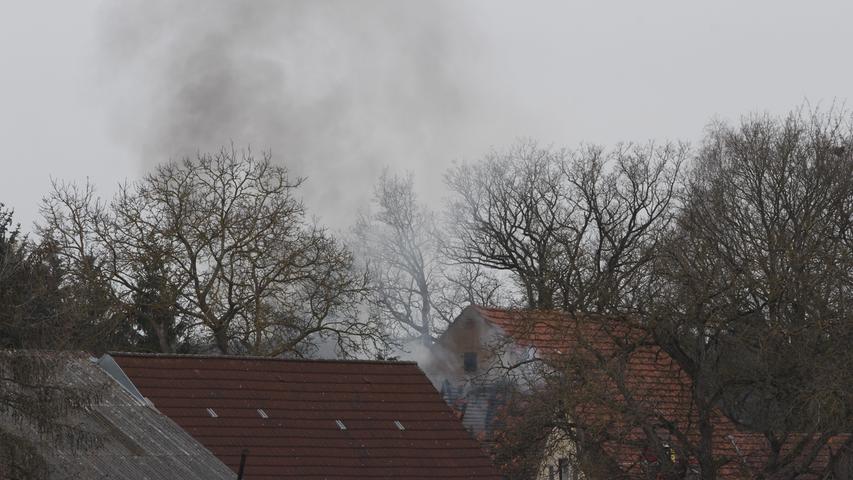 Zandt: Dachgeschoss vollständig ausgebrannt