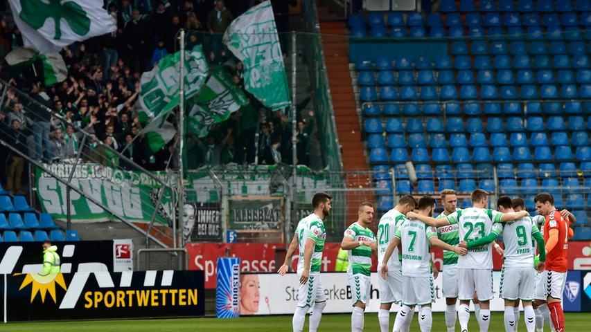 Das hochkonzentrierte Kleeblatt wusste, dass es einer starken Leistung in Bochum bedurfte, um die Serie des VfL Bochum - zehn Spiele ohne Niederlage - zu beenden.