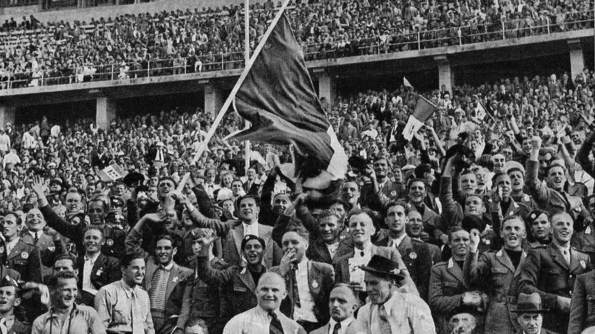 Die Olympischen Spiele 1936 in Berlin verhalf den Herzogenaurachern zum Durchbruch, denn zahlreiche Sportler trugen ihre Schuhe.