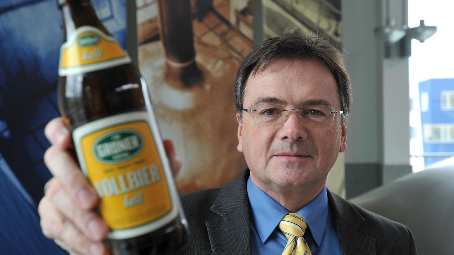 Kein Bier für rechtsextreme Gäste: So sieht es Tucher Bräu-Geschäftsführer Fred Höfler.