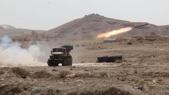 Syrische Armee rückt auf Palmyra vor