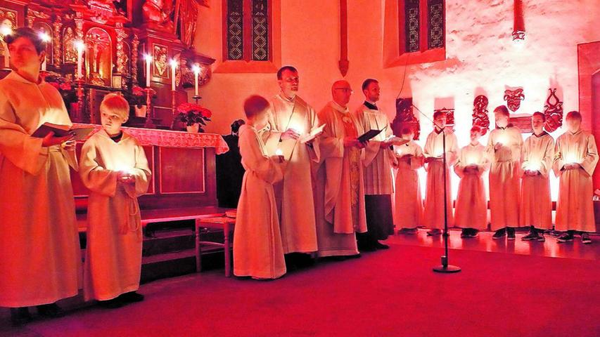 Auch an eine normale Osternachtfeier in der Kirche Sank Magdalena ist im Coronajahr 2021 nicht zu denken.