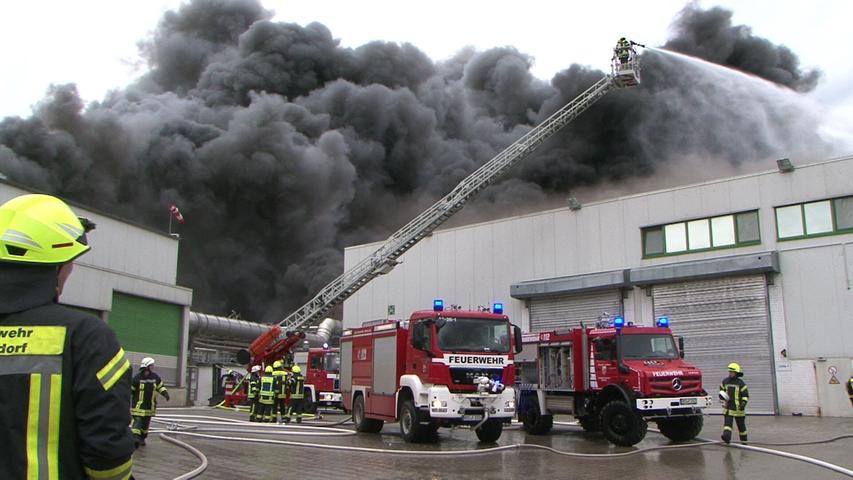 Brand bei Geflügel Wiesenhof in Niedersachsen