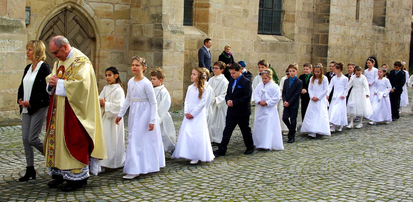 Gut vorbereitet zur Erstkommunion in Höchstadt