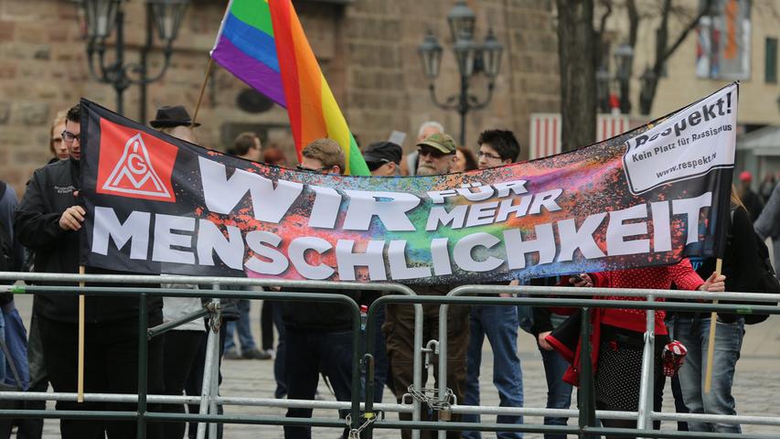 Nur 70 Teilnehmer fordern in Nürnberg 