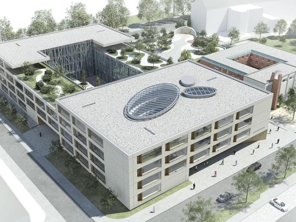 So soll die neue Maria-Ward-Schule in Nürnberg aussehen